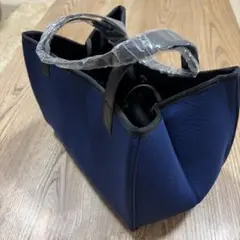 a bag Paris ネオプレントートバッグ ネイビー ポーチ付きのサムネイル