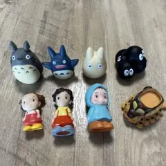 となりのトトロ　指人形　8体セット　ジブリ