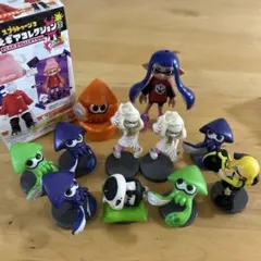 スプラトゥーン フィギュアセット チョコエッグ スプラトゥーン2