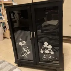 c*b様 ヴィンテージ　 DISNEY ミッキーミニー　棚 チェスト　ディズニー