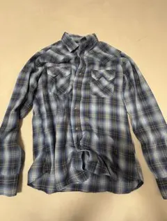 Levi's】 リーバイス 70s オンブレチェック 長袖 ウエスタンシャツ