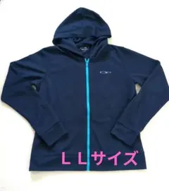 【ocean pacific】パーカー レディース LLサイズ ネイビー 極美品