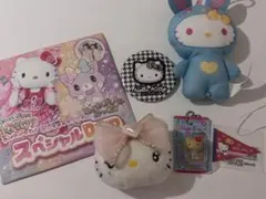 ハローキティ はろうきてぃしょこたん 根付けストラップ 2種セット