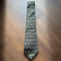 クリスチャンディオール ネクタイ シルク100% ペイズリー柄