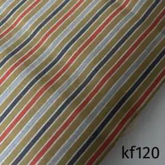 KF120 고급 명주 스트라이프 코튼 코튼 명주 원단 (예: 엔슈 코튼) 낡은 천
