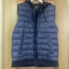 最終値下げ Polo Ralph Lauren ネイビー ダウンベスト M