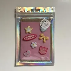 BANILA CO バニラコ　刺繍ワッペン シール