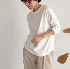 ARGUE SOFY LONG-T-SHIRTS/ホワイト、ブラック 2枚セット - メルカリ