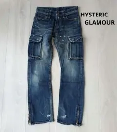 HYSTERIC GLAMOUR ダメージ加工 デニム ジーンズ 130のサムネイル