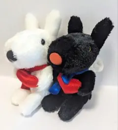 リサとガスパール エンジェル ぬいぐるみ　2体セット