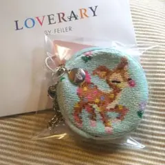 ラブラリー　ツンツンバンビーノ　　キー&チェーン　サークルポーチ　 フェイラー