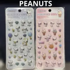 PEANUTS★スヌーピー・ぷくぷくシール・2個セット・新品未開封・大人気