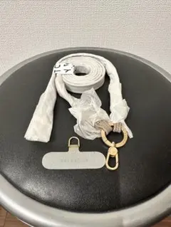 casetify スマホショルダーストラップ　ベージュ