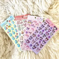 正規品♡新品⭐︎サンリオ ぷくっとシール 4枚セット