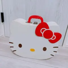 Hello Kitty キティ 顔型トランク 紙製 ペーパートランクボックス