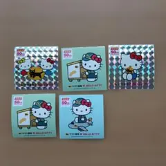 ヤマト運輸 ハローキティ 50周年記念 ステッカー 5枚セット