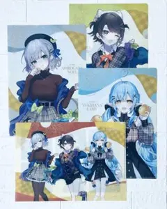 ホロライブ　Ａ４クリアファイル　全４種　セブン