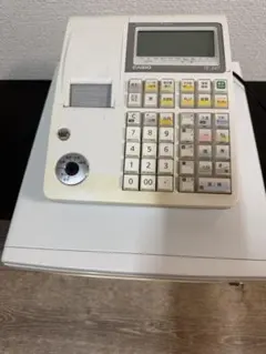 CASIO 電子レジスター TE-340 動作品 鍵付き 印字確認済み 10部門