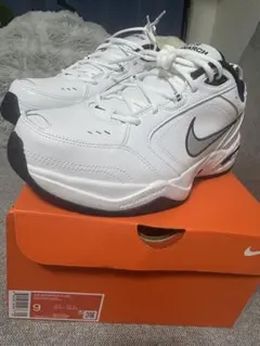 NIKE AIR MONARCH IV (4E) 27CM ホワイト/ネイビー