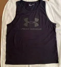 UNDER ARMOUR ブラック タンクトップ XL