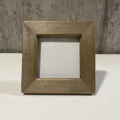 ミニ額　フォトフレーム ハンドメイド　S　ブロンズ　新品未使用品
