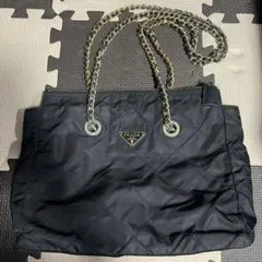プラダ PRADA ヴィンテージ ナイロン キルティング ショルダーバッグ