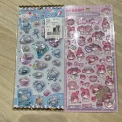 【正規品】マイメロ ボンボンドロップシール＆シナモロール ウォーターシールセット