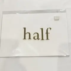 アワンズ halfアクリルレターバナーおまけつき