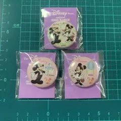 ディズニーストア　缶バッジ　ウェディング　ミッキー　ミニー　カウントダウンバッジ