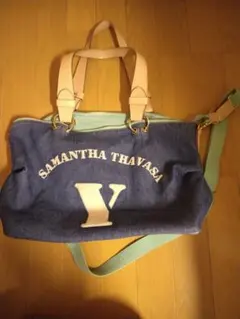 SAMANTHA THAVASA トートバッグ デニム