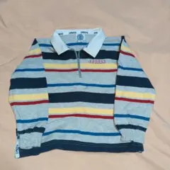 ちょっと　お値下げ　J.PRESS ストライプ ポロシャツ 110