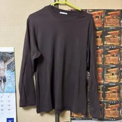 GU ソフトコットンクルーネックT(長袖)Tシャツ M 新品