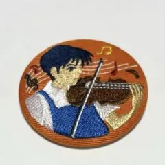 ジブリ 缶バッジ 刺繍ブローチ 耳をすませば 天沢聖司 メンズver.
