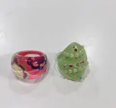 カラフルリング2個セット