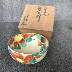 光琳写燕子花図茶盌　美濃 加藤良峰　共箱 光琳写 燕子花図屏風 茶道具 茶碗 加藤良峰 - メルカリ