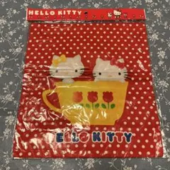 平成レトロ　　ハローキティ　BIG巾着　2003年製品