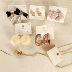 CHICA ピアスネックレス 6点セット