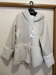 新品未使用ヤマダヤMEDOC フェイクムートンブルゾン