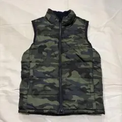 GAP 迷彩柄 ダウンベスト 100cm~