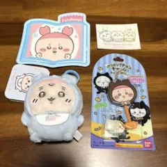 ちいかわベビーマスコット　古本屋カニちゃん　ロリポップチョコチャーム　ステッカー