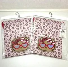 新品 サンリオ ハローキティ 日焼けキティ 巾着 オーロラサングラス 2点のサムネイル