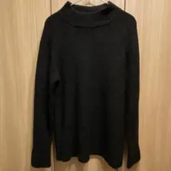 tk. TAKEO KIKUCHI ニット セーター ブラック 黒のサムネイル