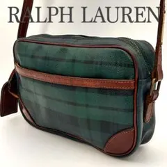 Ralph Lauren ショルダーバッグ チェック柄 ポロ ラルフローレン