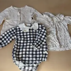 フタフタ　プティマイン　80 ロンパース　カーディガン　トップス　まとめ売り