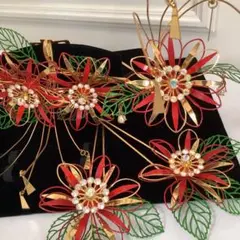 ✨キラキラストーンのお洒落な花嫁かんざし✨【洋髪にも】