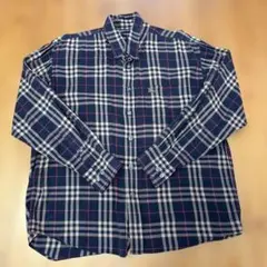 バーバリーロンドン　ノバチェック柄　長袖　Burberry チェックシャツ