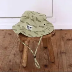 semon LOGO ロゴ総柄 バケットハット TWILL SAFAR