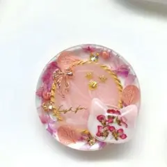 レジン　ヘアゴム イルカ　ミルキーピンク◡̈♥︎ ※猫ちゃんなし レジン ヘアゴム イルカ ミルキーピンク◡̈♥︎ ※猫ちゃんなし - メルカリ