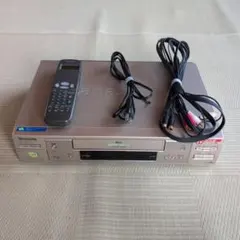 VHS ビデオデッキ Panasonic NV-H100 97年製 リモコン付 - メルカリ