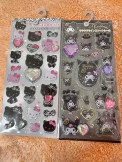 キラキララインストーンシール ゼブラキティ クロミ サンリオ